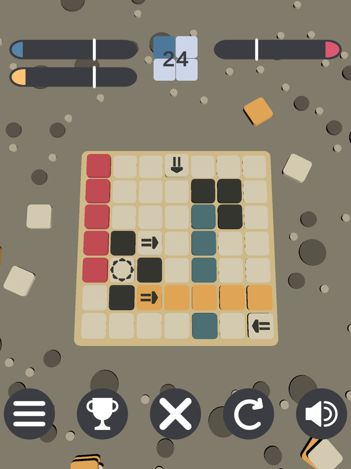 Squared - Adjacent Stones