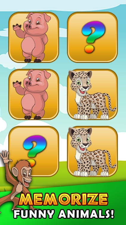 Memorize Animals Pairs screenshot-3