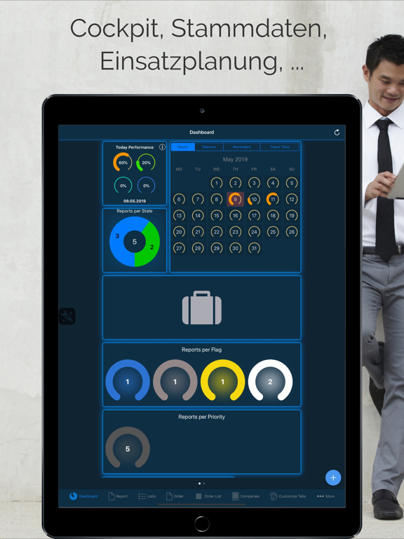 Screenshot #4 pour avista.ERP Mobile Berichte 22