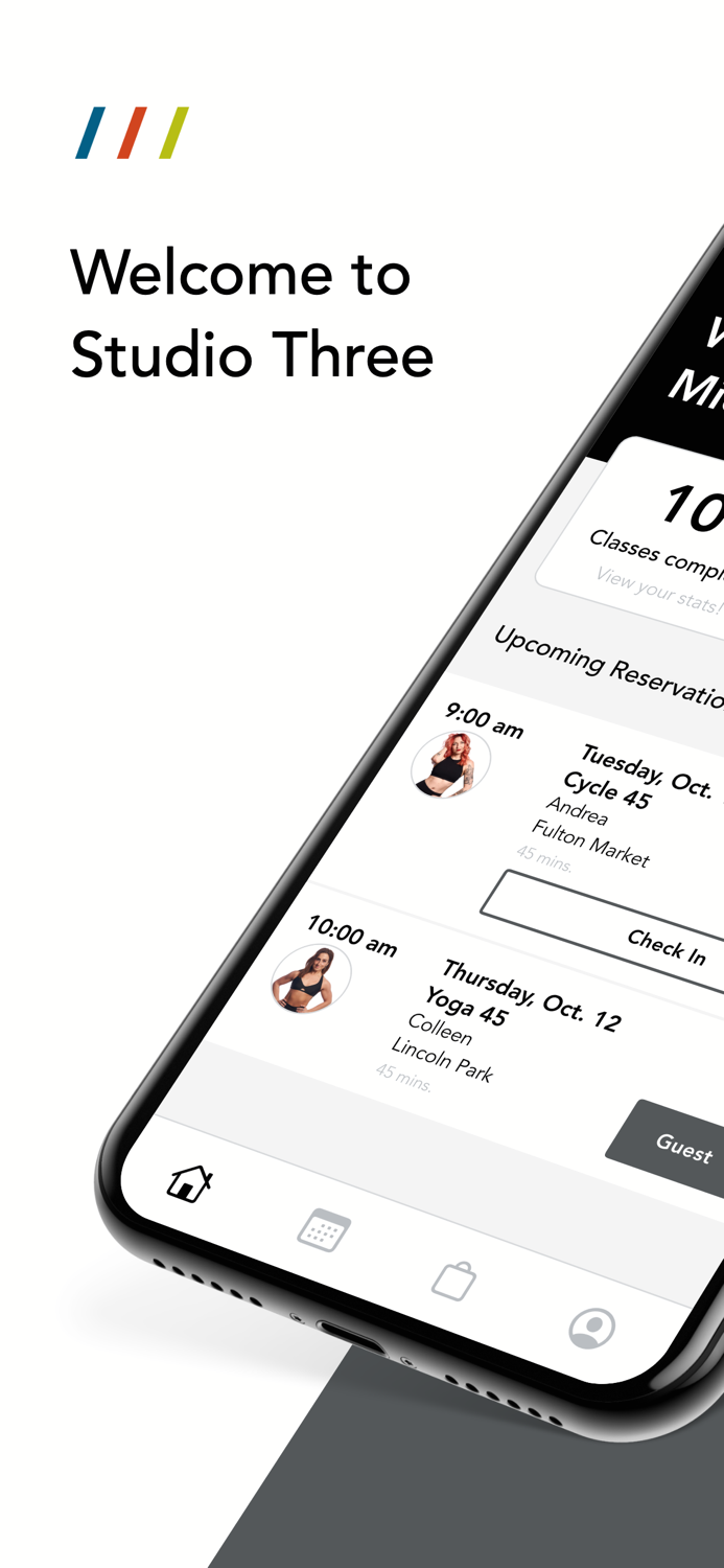 Studio Three Official App