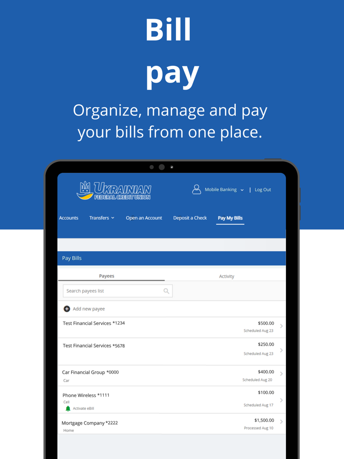 Ukrainian FCU Mobile