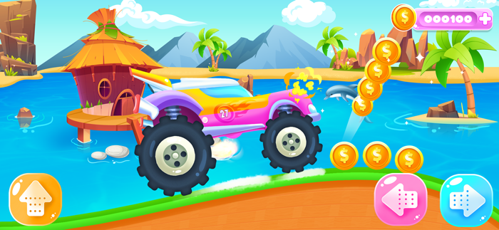 Monster Truck Car Game