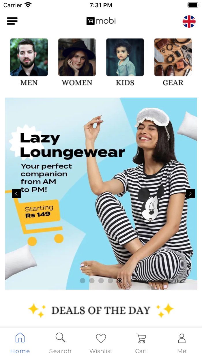 B2C - Fashion eCommerce App