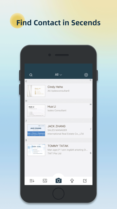 samcard- business card scanner screenshot 3