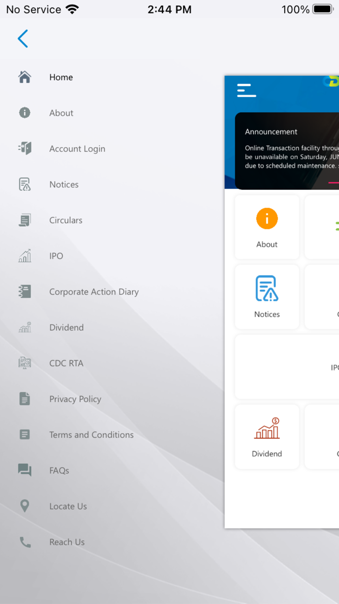 CDC Access Mobile Application