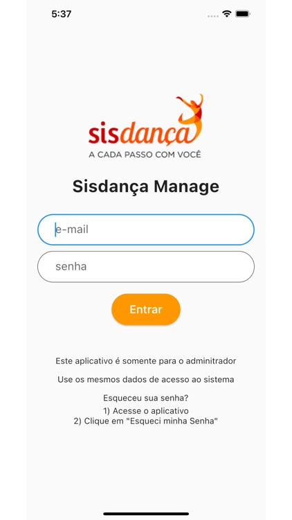 Sisdança Manage