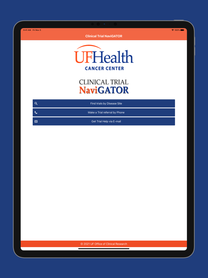 UFHCC Clinical Trial NaviGATOR