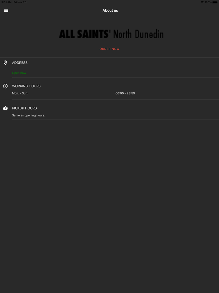 All Saints Fruit n Vege