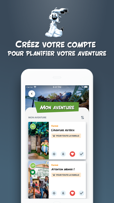 Parc Astérix pour iPhone Parc Astérix pour iPhone
