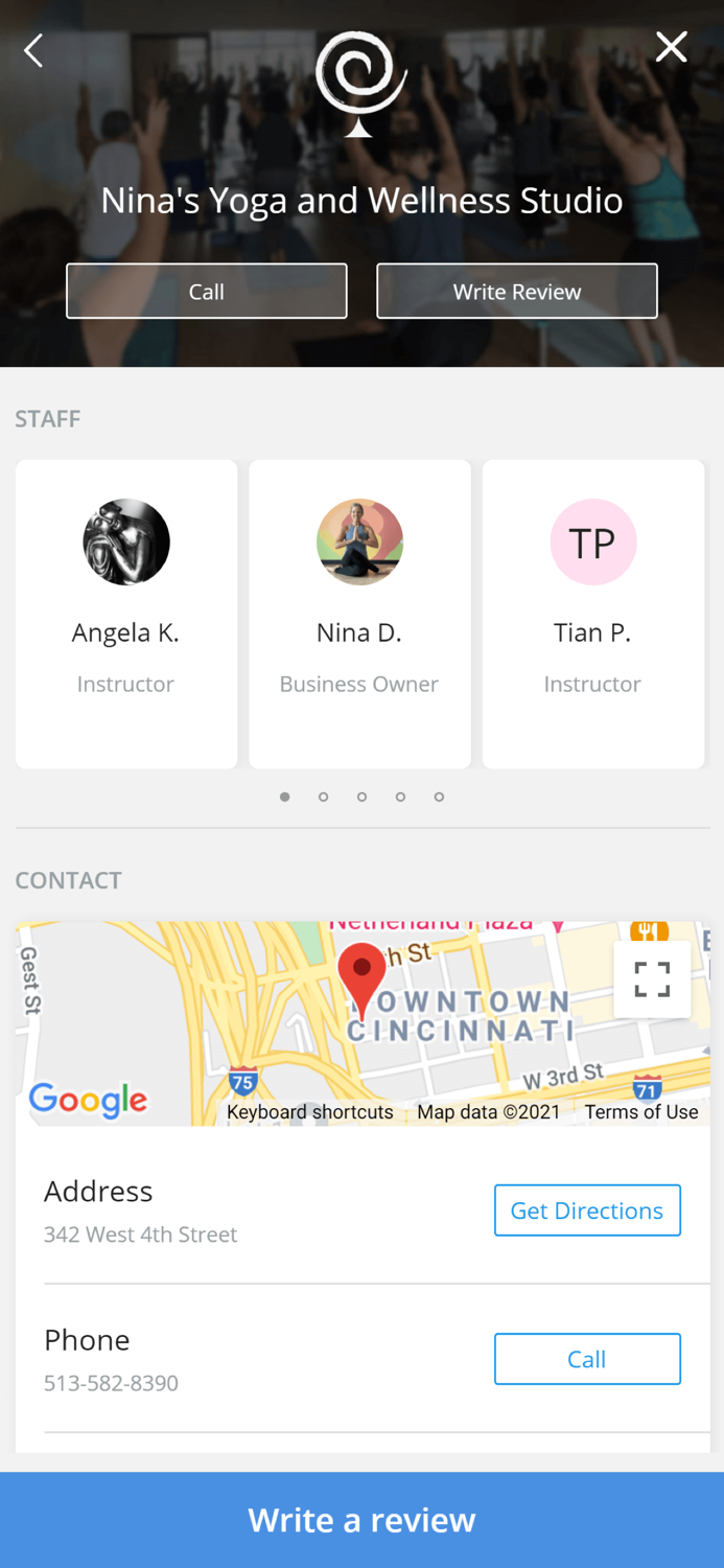 Ninas Yoga  Wellness Studio