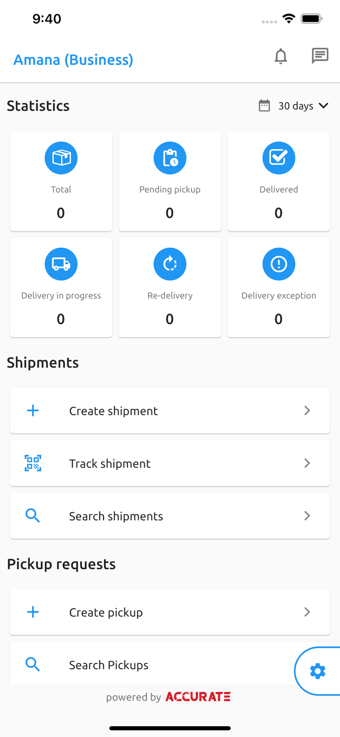 Amana Delivery Business