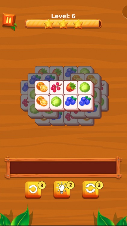 Fruit Crush Triple Tile Puzzle