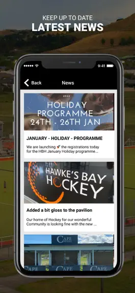 Game screenshot Hawke's Bay Hockey apk