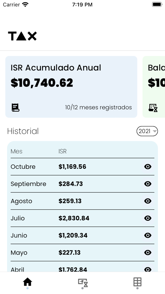 Tax Calculadora de ISR