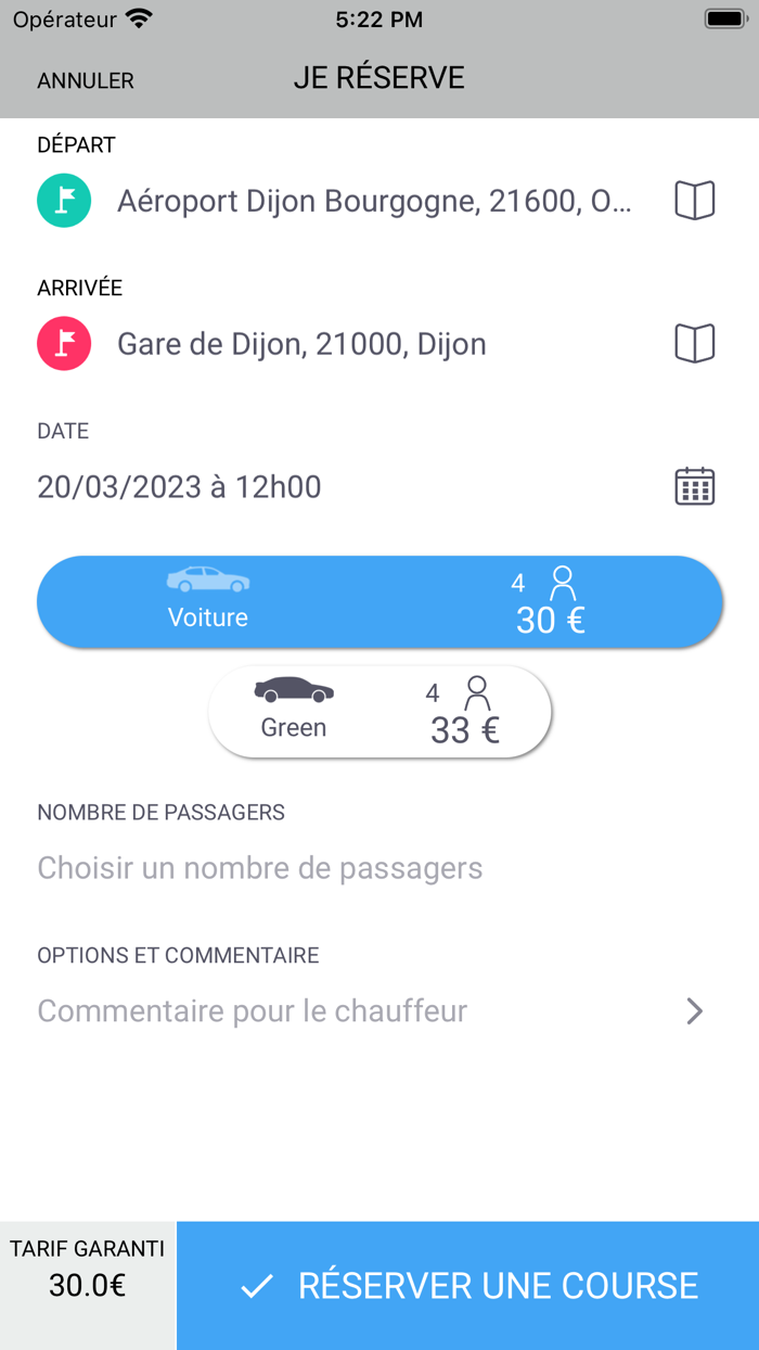 VTC Dijon Privilege