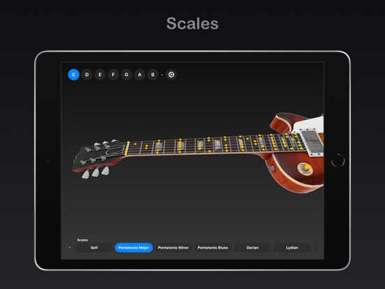 Guitar Presto - Chords Tabs 3D iPad app afbeelding 4