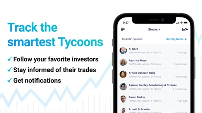 Stocks+ app Screenshot