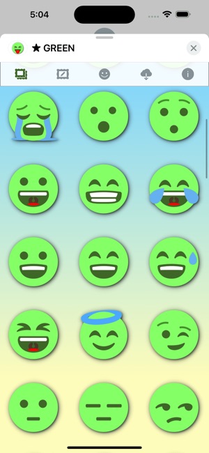 Green Emoji • Stickers On The App Store
