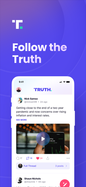 تحميل تطبيق ترامب Truth Social 1