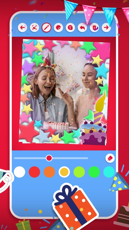 Birthday frames for photos. screenshot-3