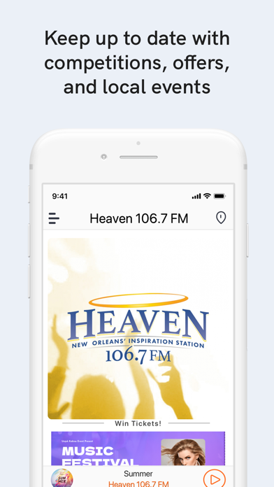 Heaven 106.7 FM screenshot 3