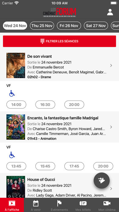 Les Cinémas Forum screenshot 2