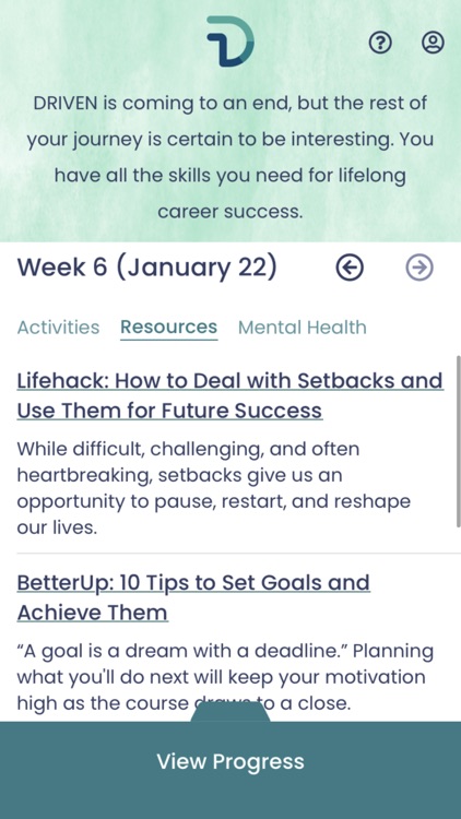 DRIVEN: Supporting Job Seekers screenshot-4