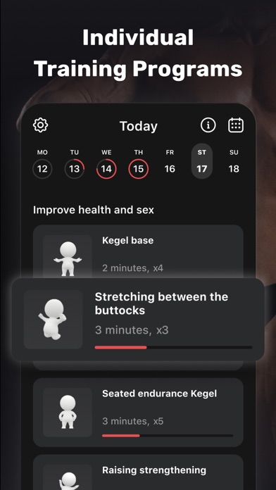 Men's rise: Kegel exercises screenshot 2