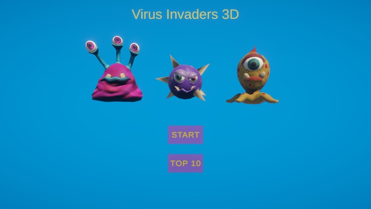 Virus Invaders 3D