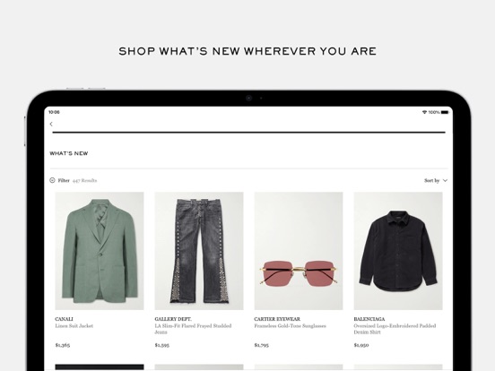 MR PORTER: Shop men’s fashion screenshot 4