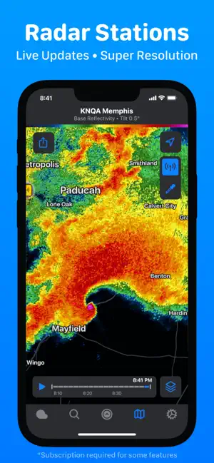 Captura 7 CARROT Weather: Alerts & Radar iphone