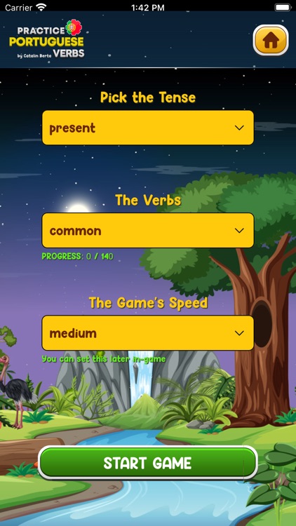 Learn Portuguese Verbs Game+ screenshot-3