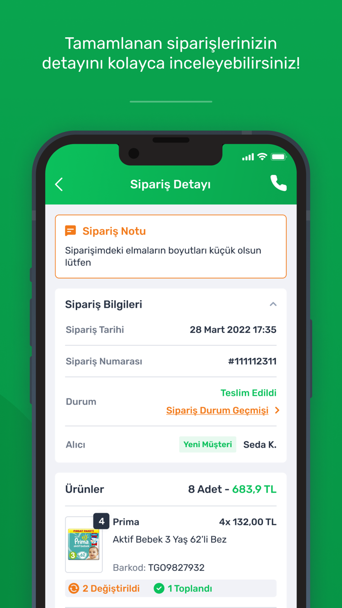 Trendyol Market Paneli