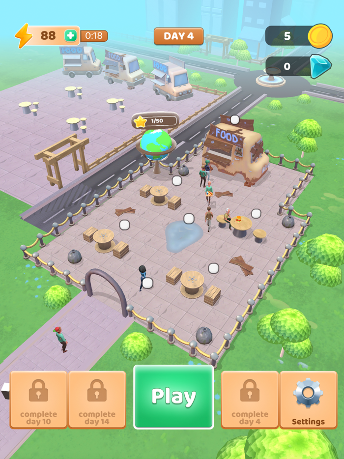 Restaurants Idle - Tycoon Game