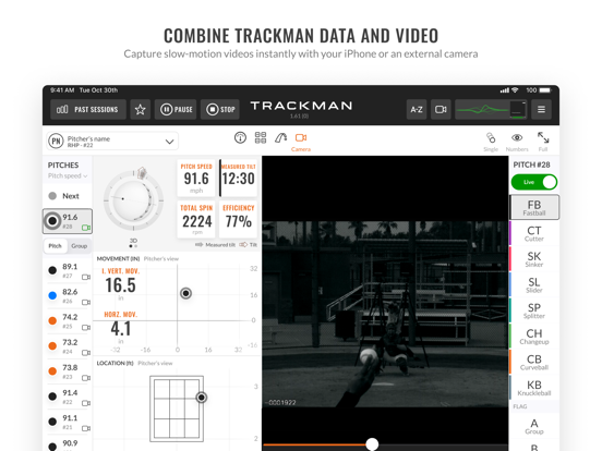 TrackMan Baseball screenshot 4