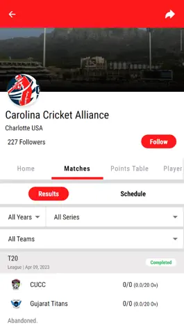 Game screenshot Carolina Cricket Alliance mod apk