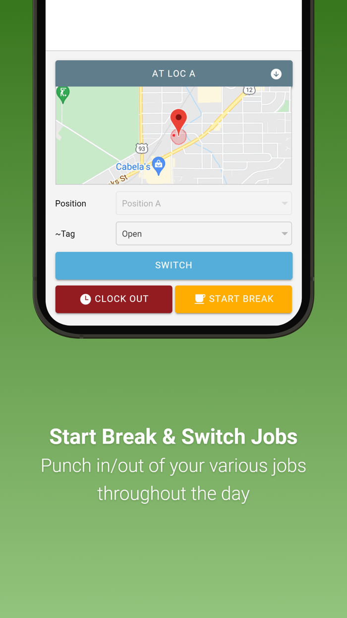 OrbitalShift Time Clock App