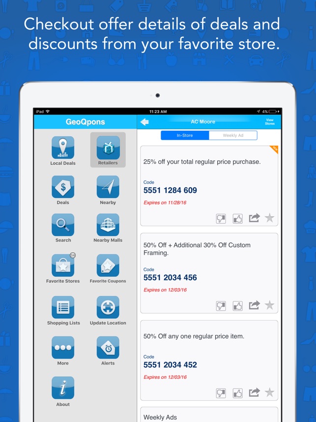 GeoQpons:Coupons App on the App Store