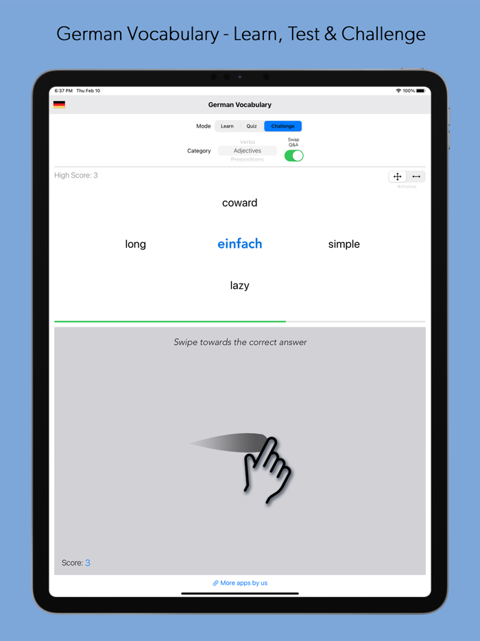 Learn - German Vocabulary