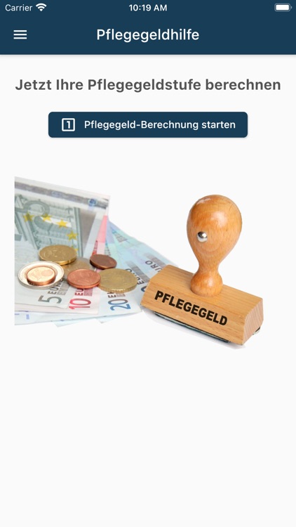 Pflegegeldhilfe