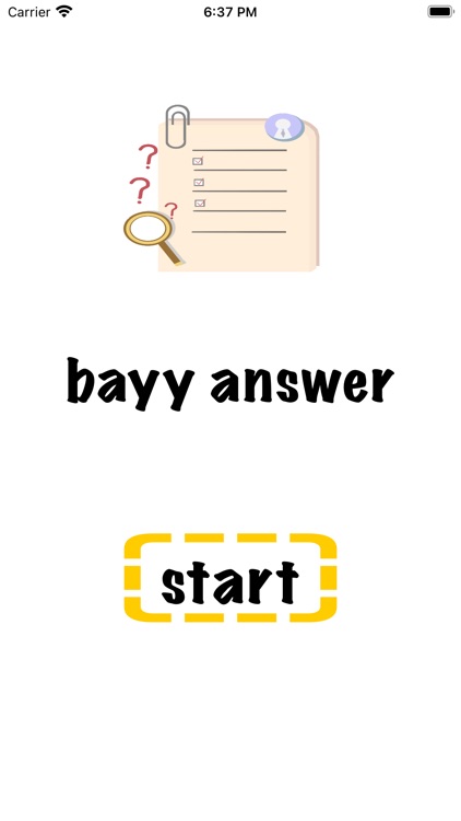 bayy answer