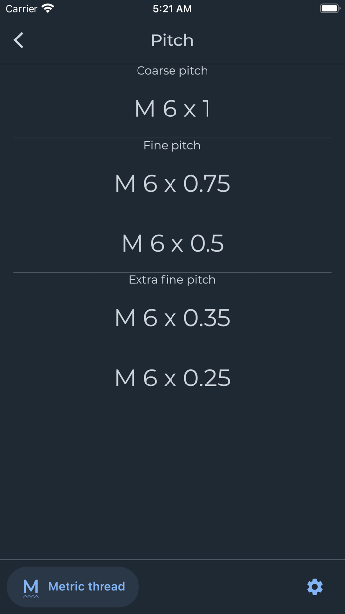 ISO Metric Thread tolerance