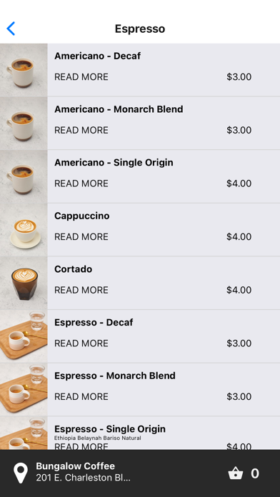 Bungalow Coffee screenshot 3