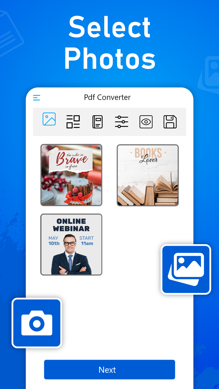 Photos to PDF Converter, Maker