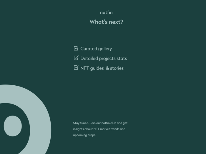 notfin New NFT  crypto art