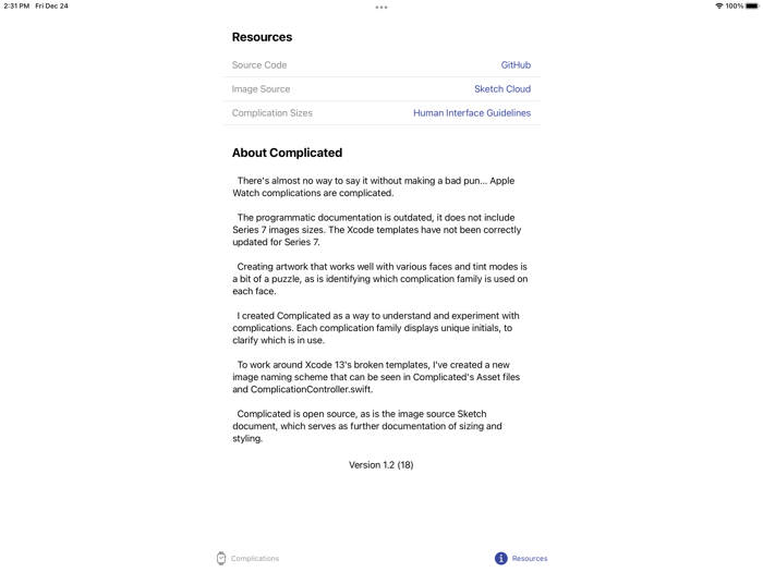 Complicated - Watch Dev Helper