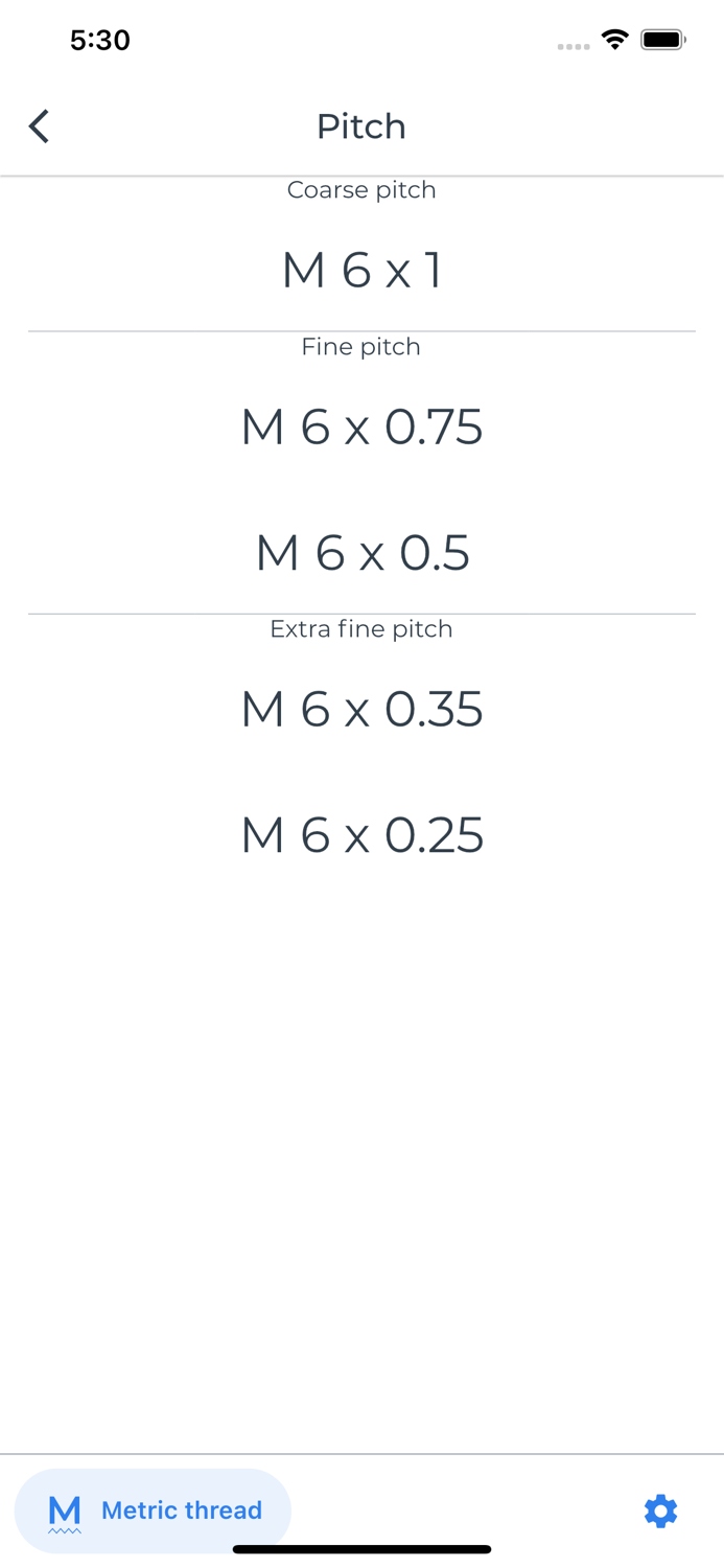 ISO Metric Thread tolerance