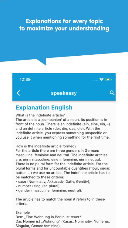 speakeasy Learn German