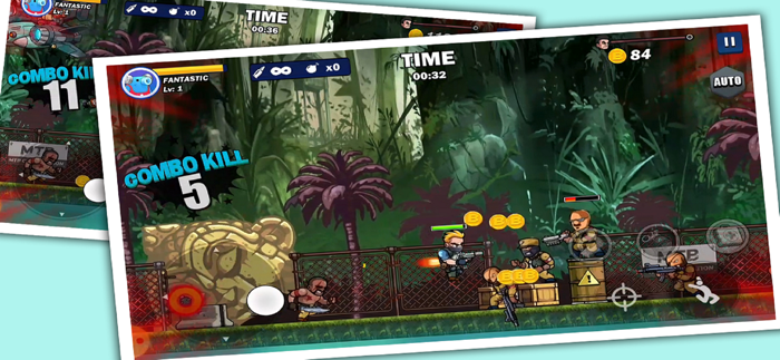 Metal Warrior- Gun Shooting