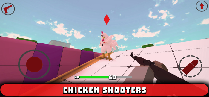 Chicken FPS - Shooter Gun Game